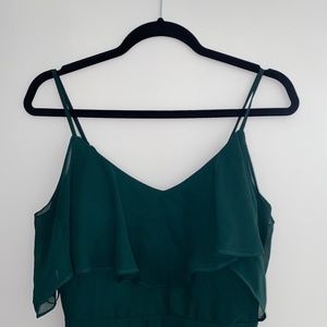 Emerald Green Dress